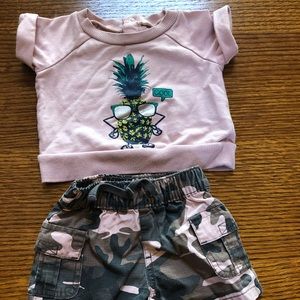 🍍 Cool Shorts and Sweatshirt BEACH TIME 🏝